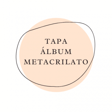 Tapa Álbum Metacrilato